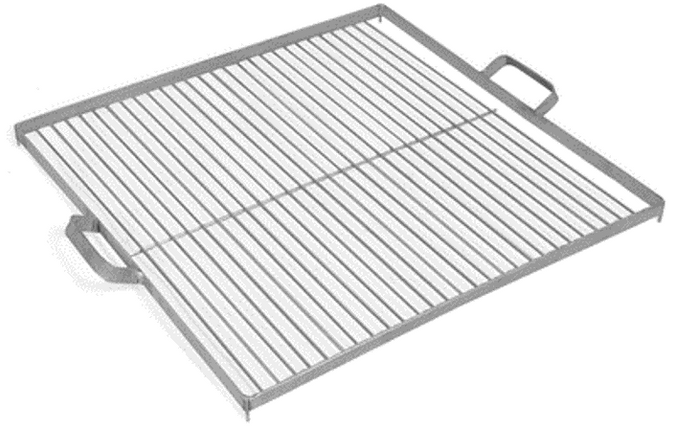 Grille de barbecue carrée en inox CookKing -50x50