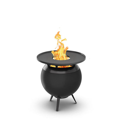 Höfats MOON 45 Plancha BBQ Set-Black-49 cm