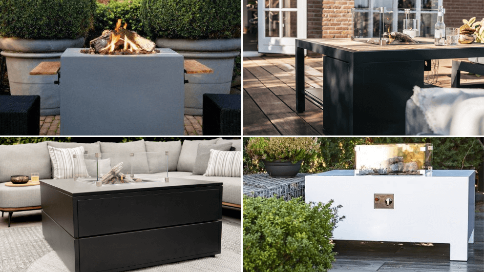 De vuurtafel: het leukste van een tuintafel en sfeermaker in één!