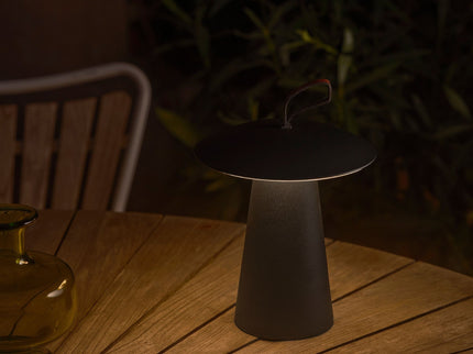 Lampe de table rechargeable Ara To Go 2 LED noire Nordlux