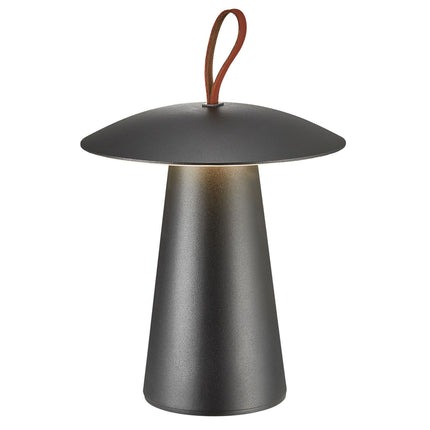 Lampe de table rechargeable Ara To Go 2 LED noire Nordlux