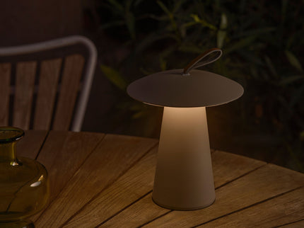 Lampe de table rechargeable Ara To Go 2 LED sable Nordlux