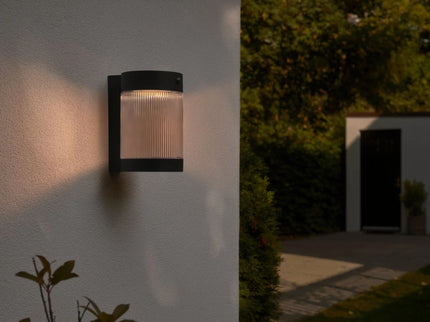 Applique murale solaire Coupar LED noire Nordlux