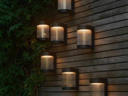 Applique murale solaire Coupar LED noire Nordlux
