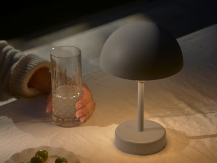 Lampe de table rechargeable Ellen To Go LED grise Nordlux