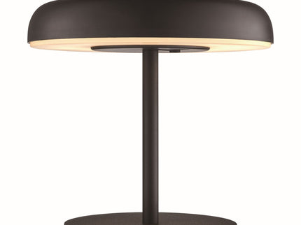 Lampe de table solaire Elmer LED noire Nordlux