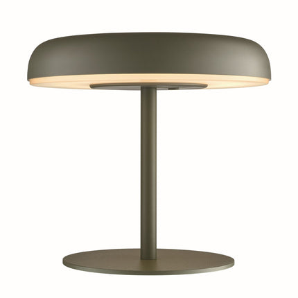Lampe solaire de table Elmer LED vert olive Nordlux