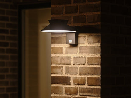 Applique murale solaire Justina noire Nordlux