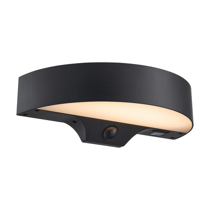 Applique murale solaire Monay Round noire Nordlux