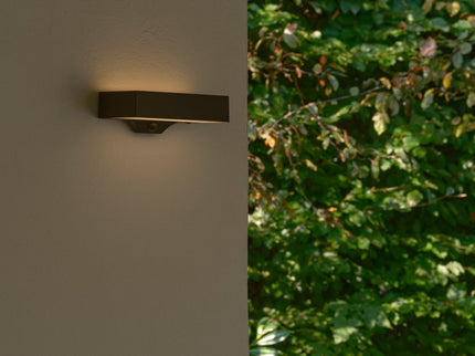 Applique murale solaire Monay Square noire Nordlux