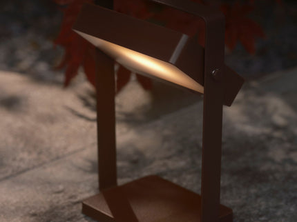 Lampe solaire de table Saulio LED marron Nordlux