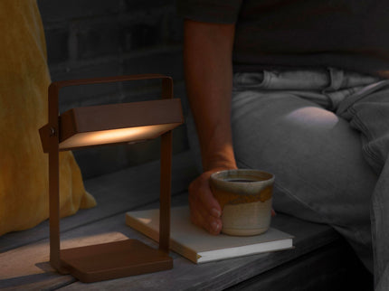 Lampe solaire de table Saulio LED marron Nordlux
