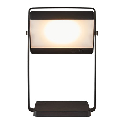 Lampe solaire de table Saulio LED noire Nordlux