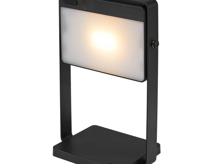 Lampe solaire de table Saulio LED noire Nordlux