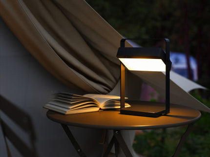 Lampe solaire de table Saulio LED noire Nordlux
