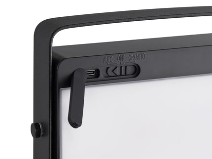 Lampe solaire à piquet Saulio LED noire Nordlux