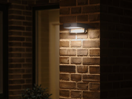 Applique murale solaire Saulio LED noire Nordlux