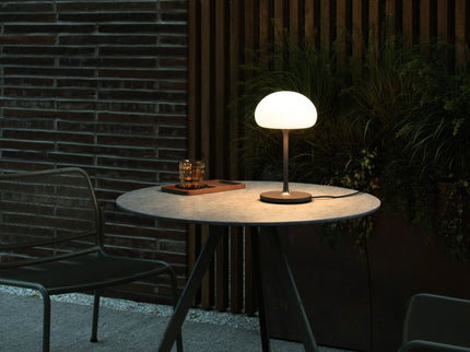 Lampe de table rechargeable Sponge on a Stick noire Nordlux