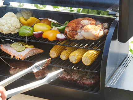 Barbecook pelletgrill Arthur sfeerfoto
