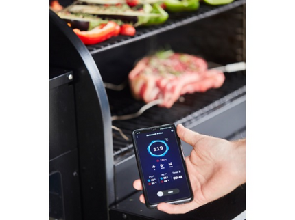 Barbecook pelletgrill Arthur app detail
