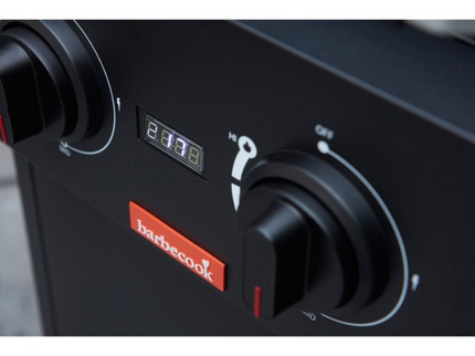Barbecook E-Luca detail van de knoppen