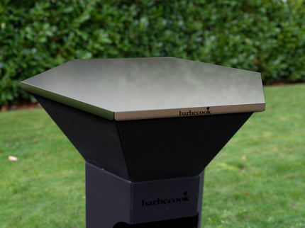 Brasero plancha Nestor noir acier Barbecook