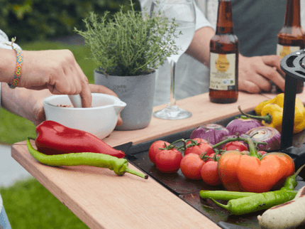Barbecook zijtafels voor Nestor sfeerfoto
