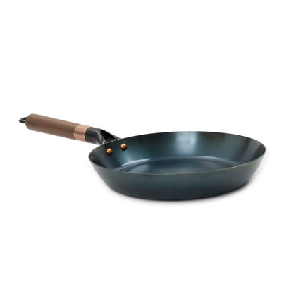 Barebones Blue Carbon Steel Skillet 9