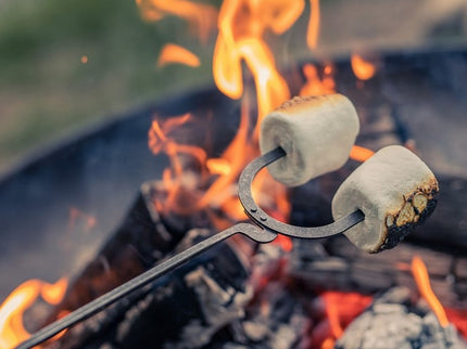 Braadspies met marshmallow