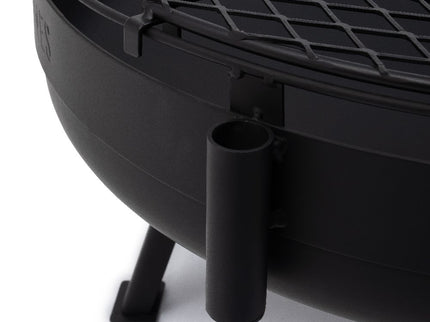Barebones vuurkorf grill systeem klein detail
