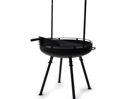 Barebones Cowboy vuurkorf grill systeem met grillrooster productfoto
