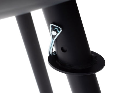 Barebones Cowboy vuurkorf grill systeem detail
