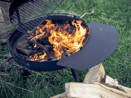 Barebones zijtafel voor Cowboy grill 30 met vuur