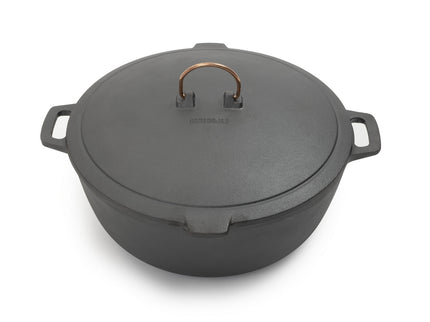 Barebones gietijzeren pan productfoto
