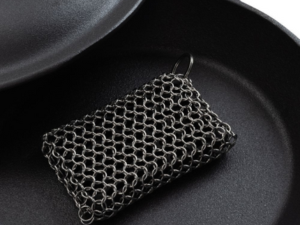 Barebones Mesh Schrubber productfoto met pan
