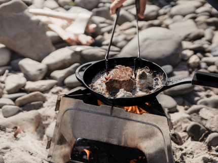 Barebones Camp Stove vuurpit koken
