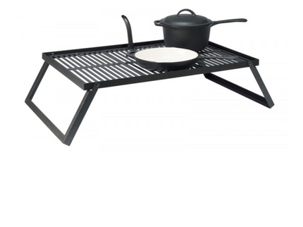 Bon Fire Grill Rooster Gietijzer Inklapbaar met pan 