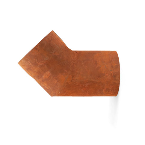 Coude de tuyau de poêle 45° rouille BonFeu