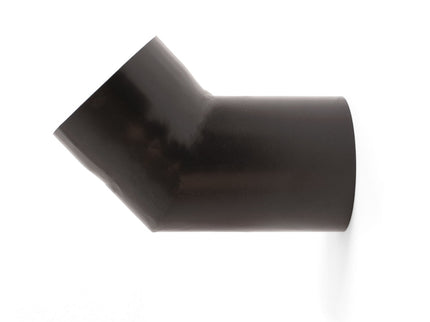 Coude de tuyau de poêle 45° noir BonFeu