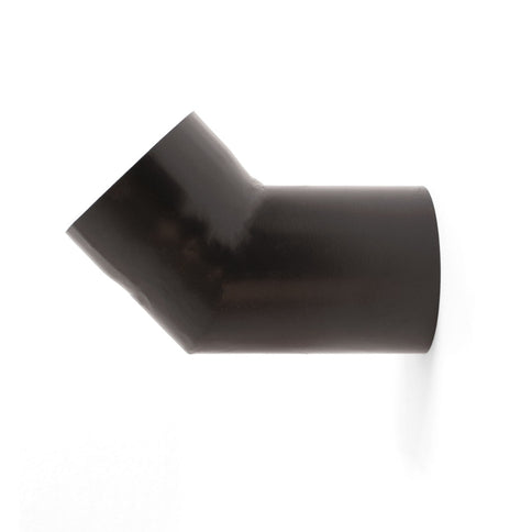 Coude de tuyau de poêle 45° noir BonFeu
