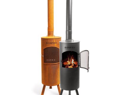 BonFeu BonGiano LP tuinhaard zwart en corten modellen
