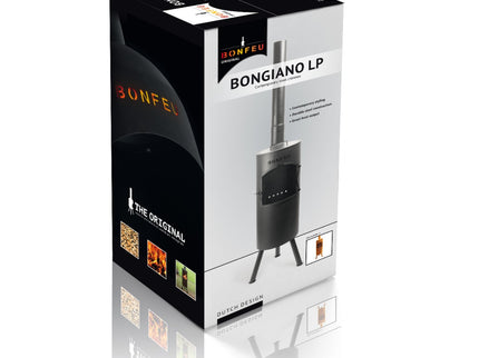 BonFeu BonGiano LP tuinhaard zwart verpakking
