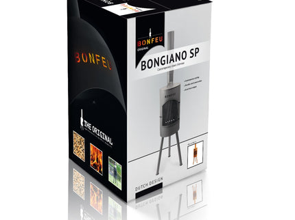 BonFeu BonGiano SP zwart tuinhaard verpakking
