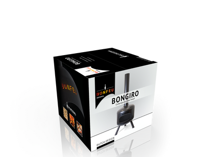 BonFeu BonGiano tuinhaard zwart verpakking

