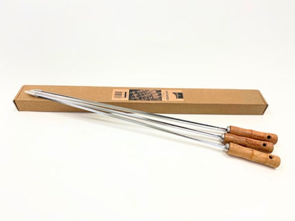 Broches à griller BonSkewer 3 pièces 75 cm BonFeu