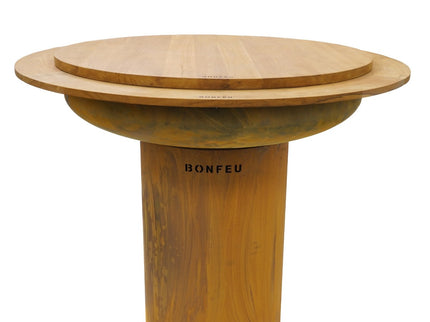BonFeu BonTeak Table Top BonBiza XL