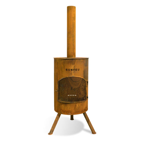 BonFeu BonTon 40 tuinhaard roest productfoto
