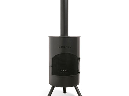 BonFeu BonTon 40 tuinhaard zwart productfoto

