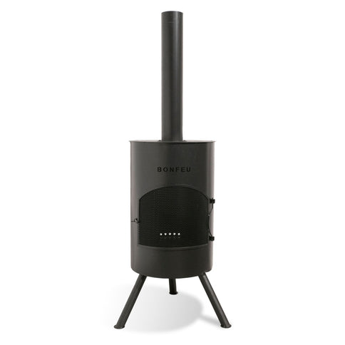 BonFeu BonTon 40 tuinhaard zwart productfoto
