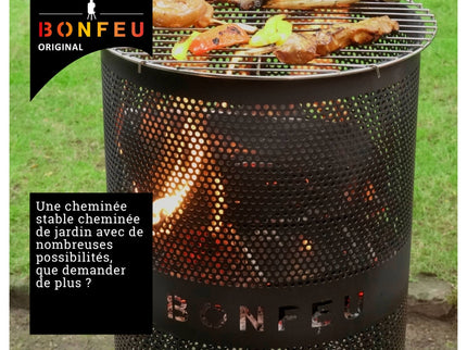 Brasero panier BonVes 34 noir BonFeu